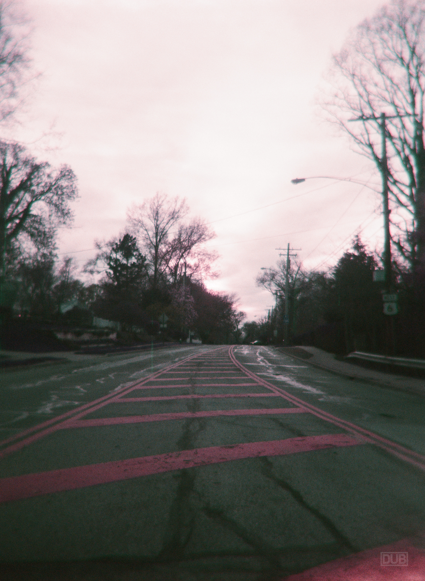 LomoChrome Purple shot with a Holga 120N